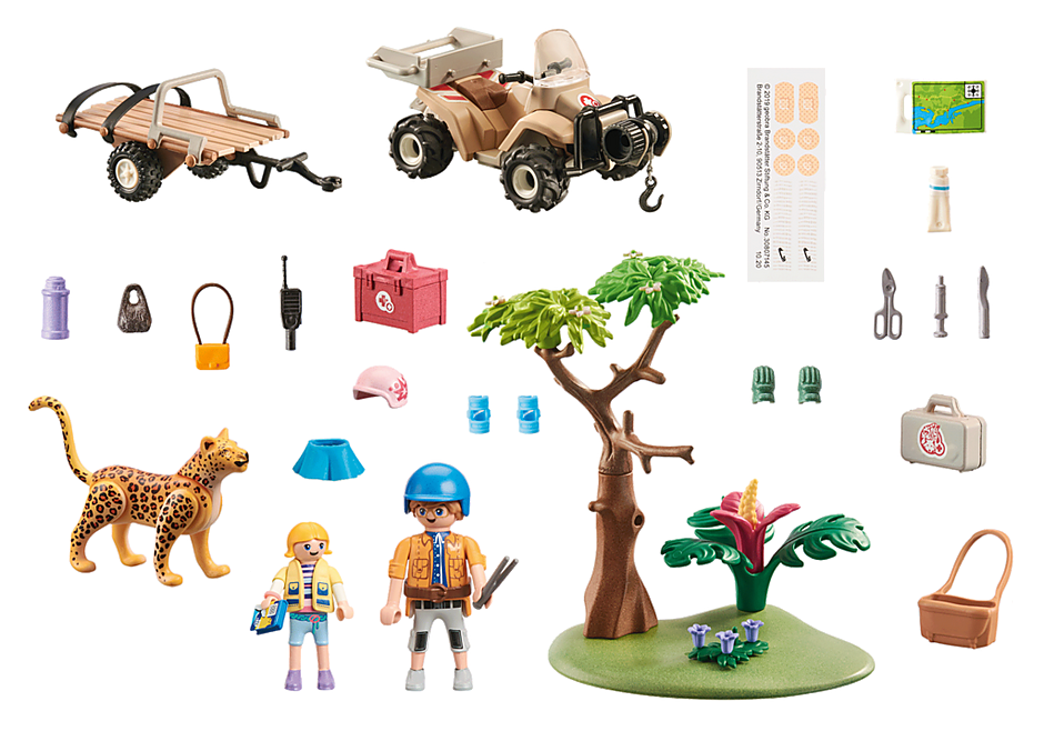  Playmobil Wiltopia Tiger Animal Figure : Toys & Games