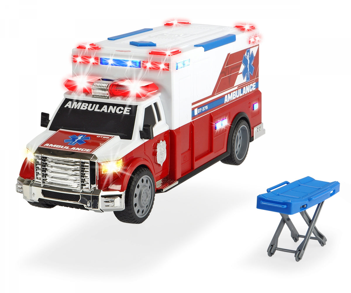 DICKIE TOYS AMBULANCE WITH LIGHTS SOUNDS Simply Wonderful Toys