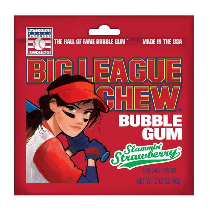 BIG LEAGUE CHEW GIRL-STRAWBERRY