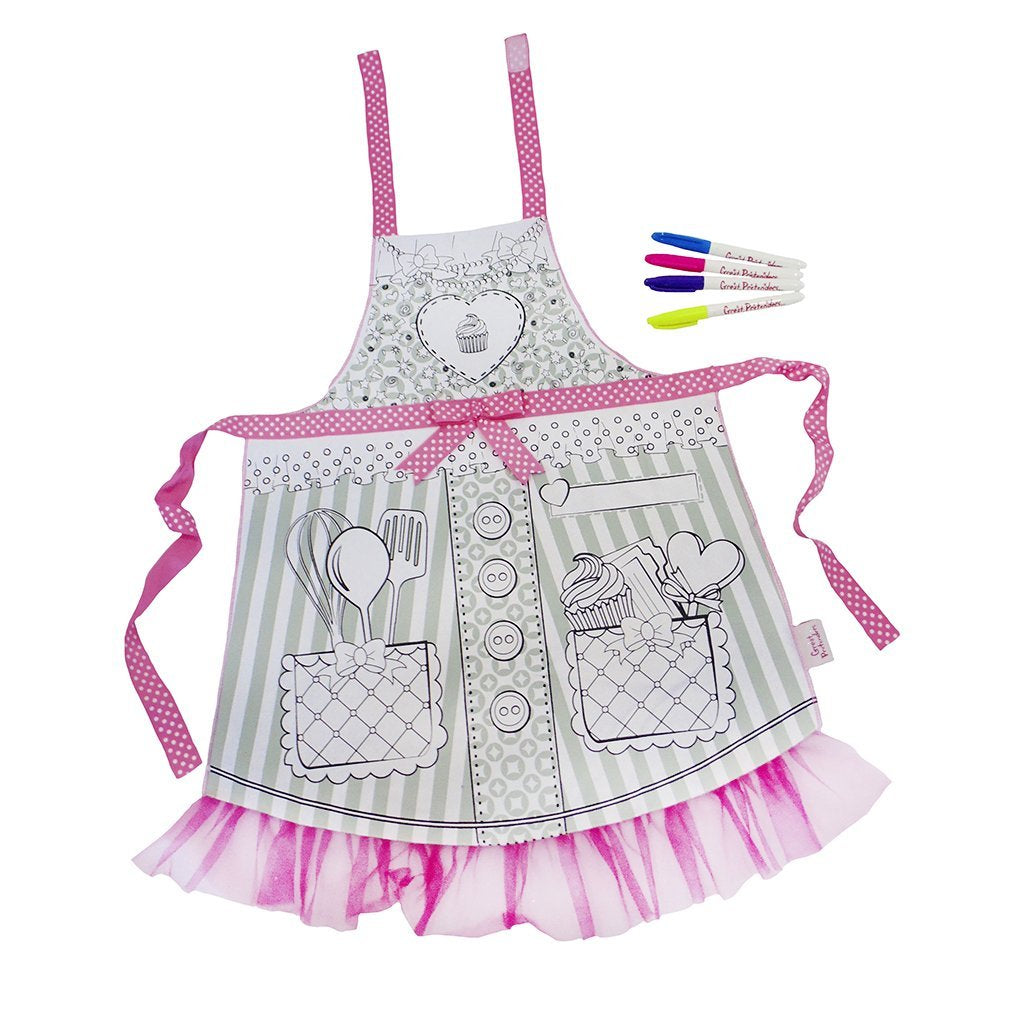 COLOUR AN APRON