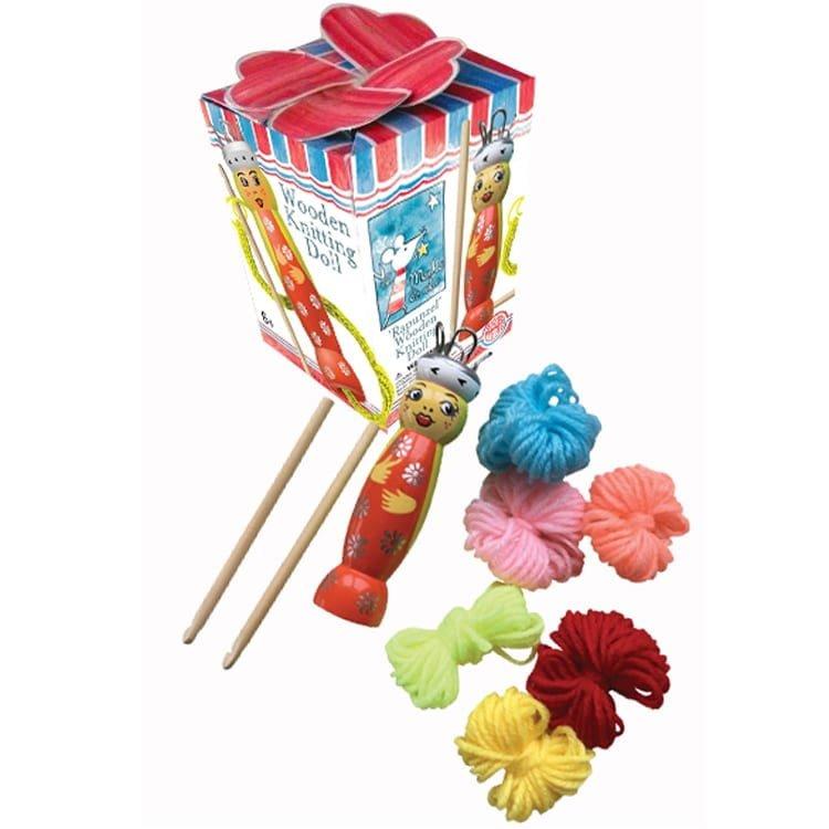 RAPUNZEL KNITTING DOLL