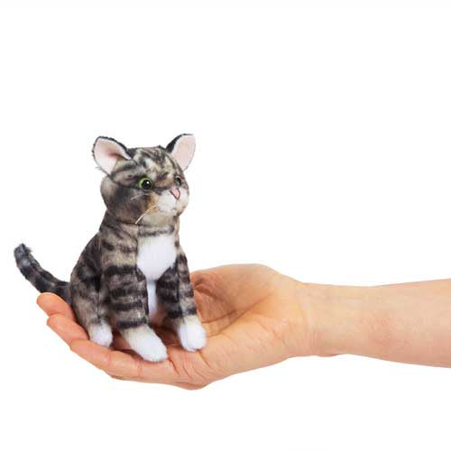FOLKMANIS: TABBY CAT FINGER PUPPET