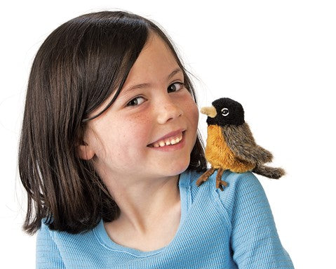 FOLKMANIS: ROBIN FINGER PUPPET