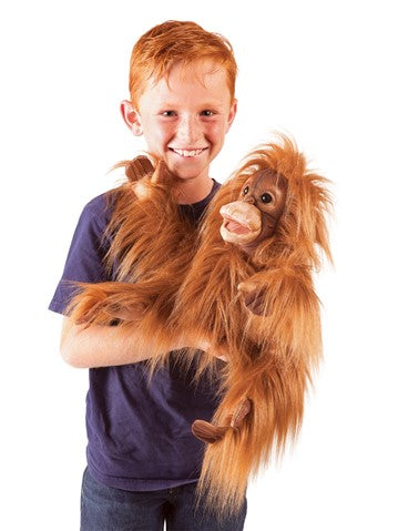BABY ORANGUTAN PUPPET