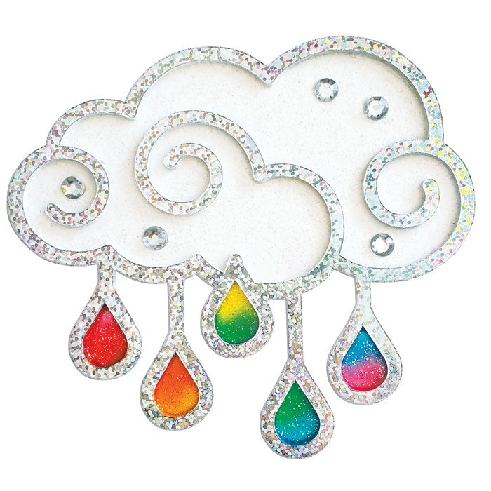 C4K RAINBOW SPRINKLES SPARKLE WINDOW ART