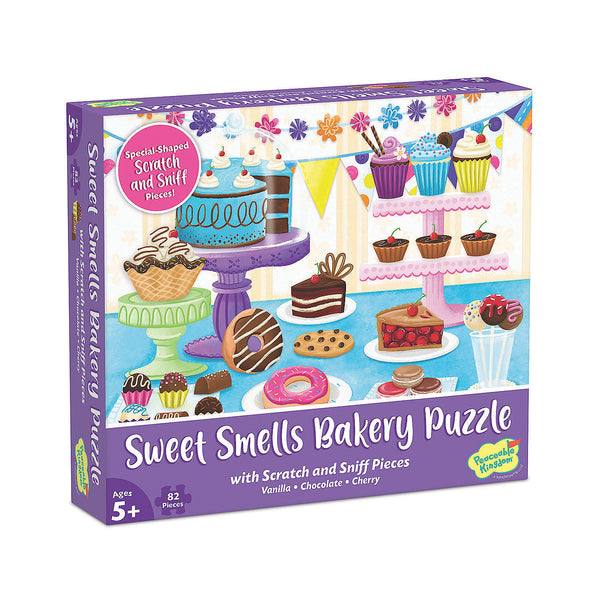 SCRATCH & SNIFF PUZZLE- SWEET SMELLS BAKERY