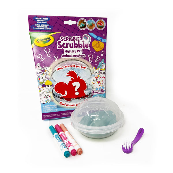 CRAYOLA SCRIBBLE SCRUBBIE PETS MYSTERY PACK