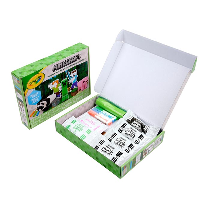 CRAYOLA MINECRAFT SCULPT & PLAY CRAFT KIT