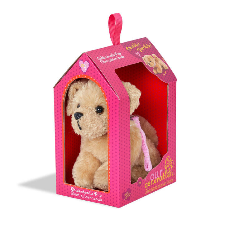 OUR GENERATION POSEABLE GOLDEN DOODLE