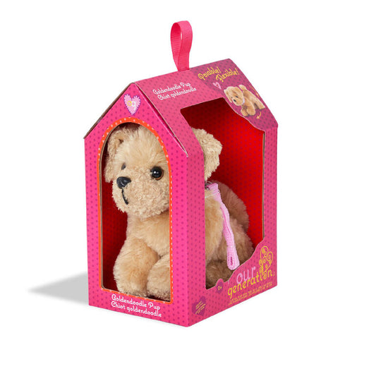 OUR GENERATION POSEABLE GOLDEN DOODLE