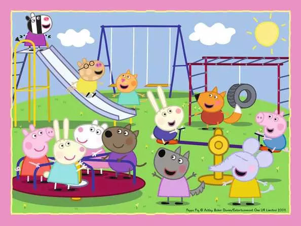 RAVENSBURGER 4 IN A BOX PEPPA PIG