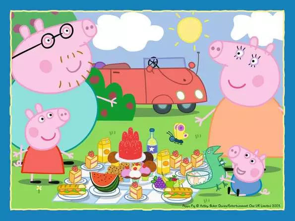 RAVENSBURGER 4 IN A BOX PEPPA PIG