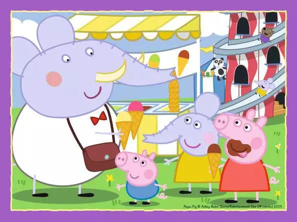 RAVENSBURGER 4 IN A BOX PEPPA PIG