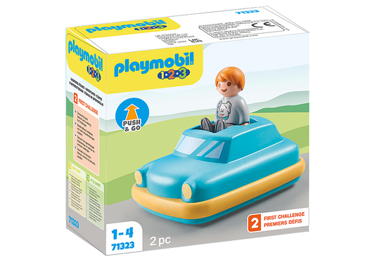 PLAYMOBIL 1.2.3. PUSH & GO CAR