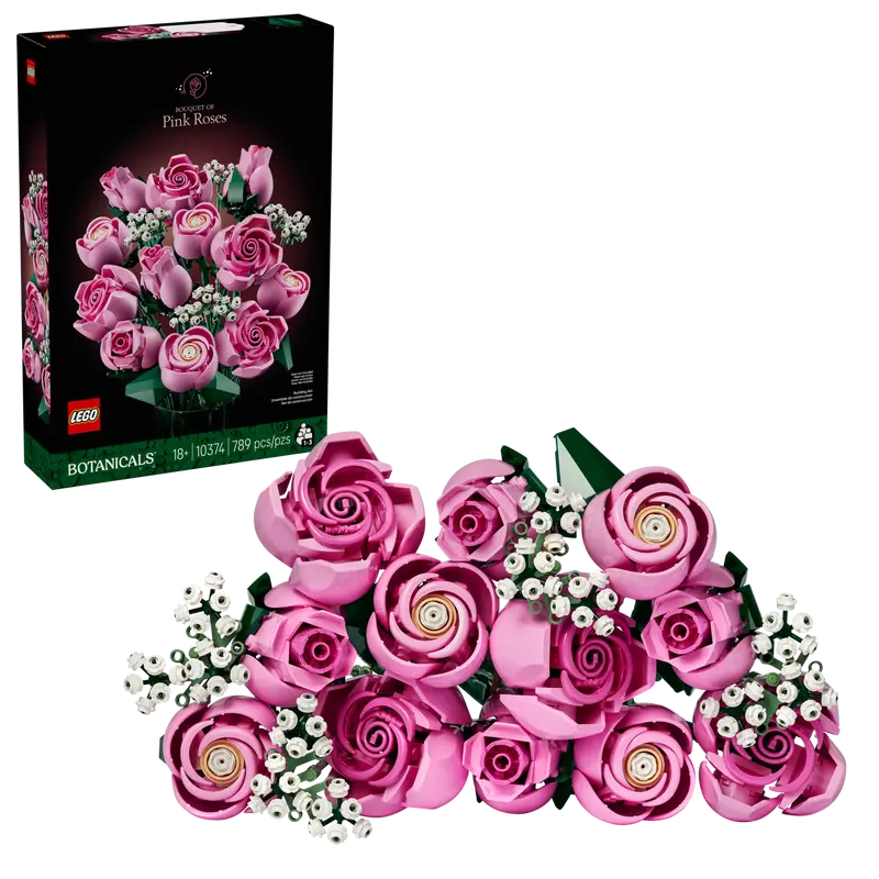 LEGO BOTANICALS BOUQUET OF PINK ROSES