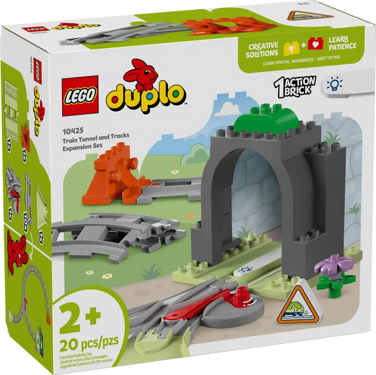 LEGO DUPLO TRAIN TUNNEL & TRACKS EXPANSION SET