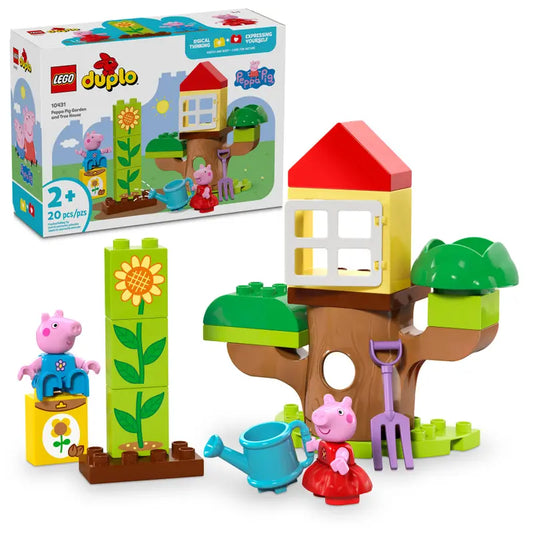 LEGO DUPLO PEPPA PIG GARDEN & TREE HOUSE