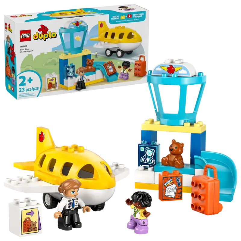LEGO DUPLO FIRST TIME AT THE AIRPORT