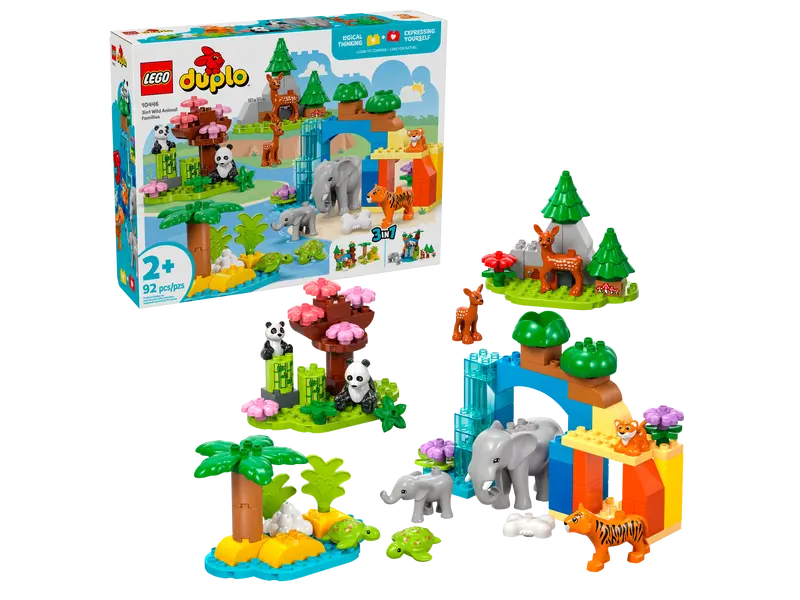LEGO DUPLO WILD ANIMAL FAMILIES
