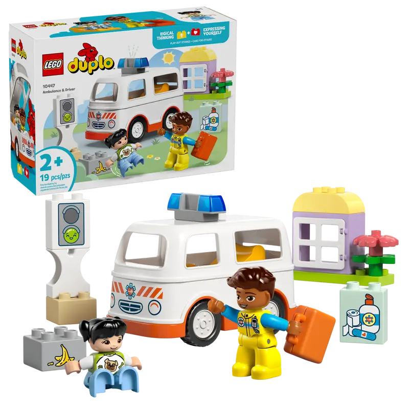 LEGO DUPLO AMBULANCE & DRIVER