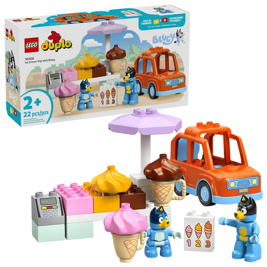 LEGO DUPLO ICE CREAM TRIP W/ BLUEY