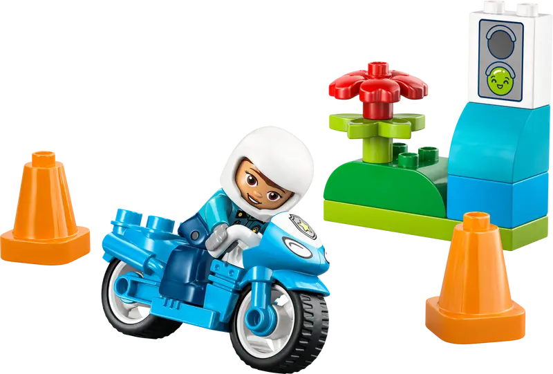 LEGO DUPLO BLUE POLICE MOTORCYCLE