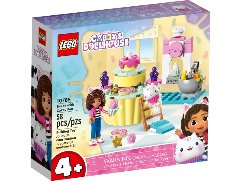 LEGO GABBY'S DOLLHOUSE BAKEY W/ CAKEY FUN