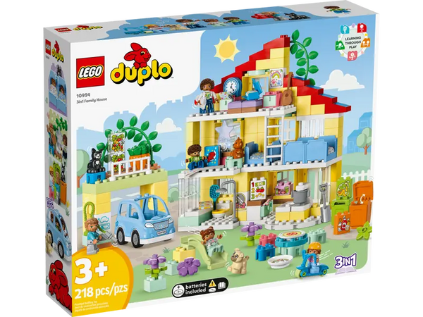 LEGO DUPLO 3-IN-1 FAMILY HOUSE