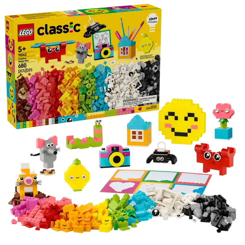 LEGO CLASSIC CREATIVE HAPPY BOX