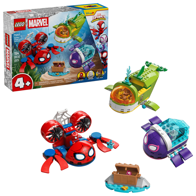 LEGO SPIDEY UNDERWATER VEHICLES