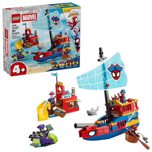 LEGO TEAM SPIDEY PIRATE SHIP