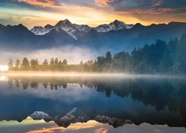 RAVENSBURGER 1000 PC LAKE MATHESON, NEW ZEALAND
