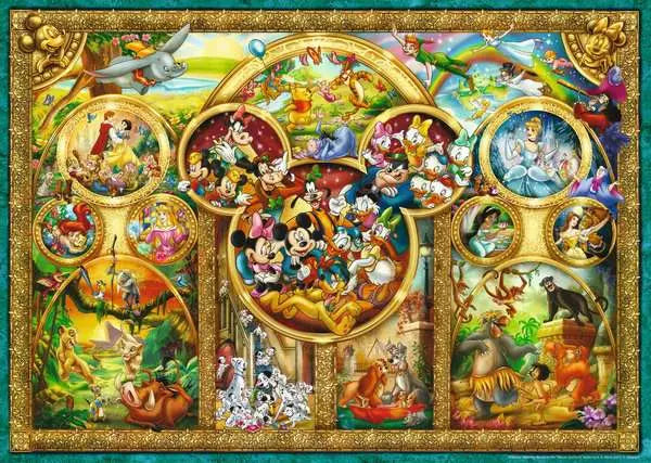 RAVENSBURG 1000 PC THE BEST DISNEY THEMES