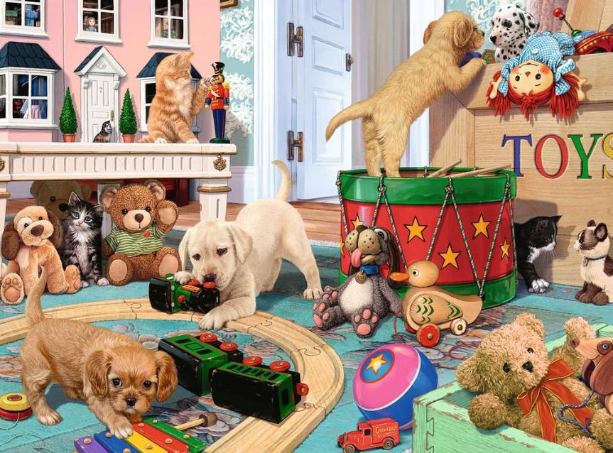 RAVENSBURG 150 PC LITTLE PAWS PLAYTIME