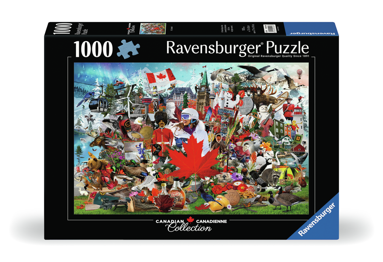 RAVENSBURG 1000 PC OH, CANADA!