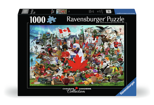 RAVENSBURG 1000 PC OH, CANADA!