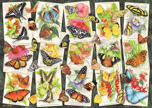 RAVENSBURG 1000 PC TROPICAL BUTTERFLIES