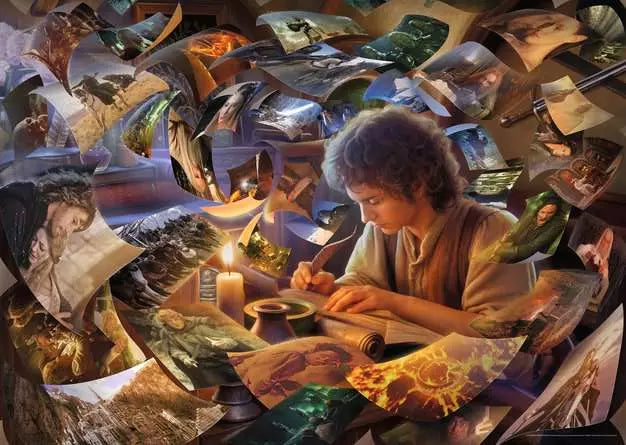 RAVENSBURGER 1000 PC FRODO'S JOURNEY