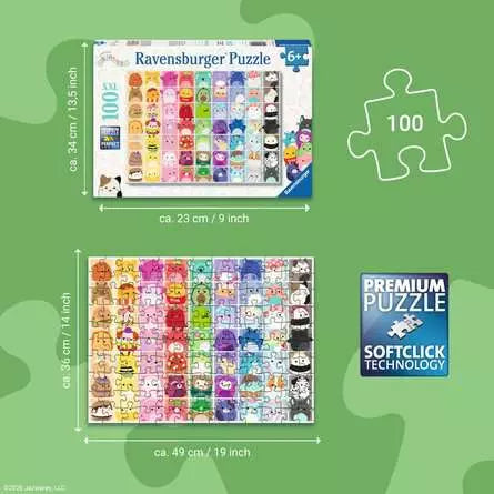 RAVENSBURGER 100 XXL SQUISHMALLOW COLLECTION