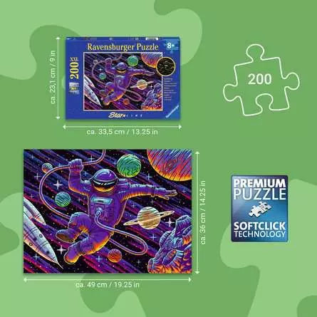 RAVENSBURGER 200 XXL OUTER SPACE ADVENTURE