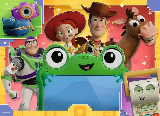 RAVENSBURGER 4 X 100 PC TOY STORY 5