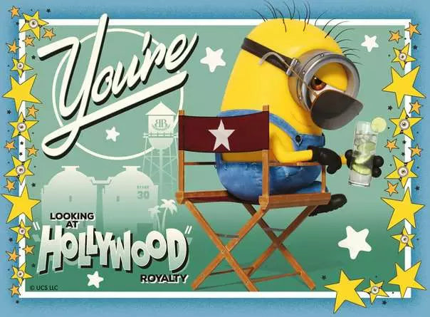 RAVENSBURGER 4 PUZZLES IN A BOX MINIONS