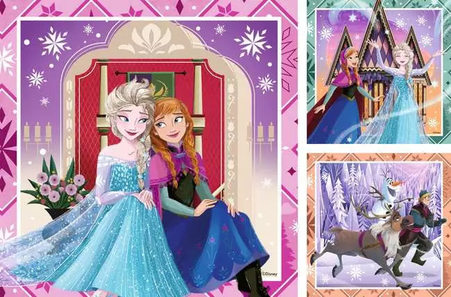 RAVENSBURGER 3 X 49 PC DISNEY FROZEN