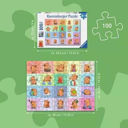 RAVENSBURGER 100 XXL CAPYBARA