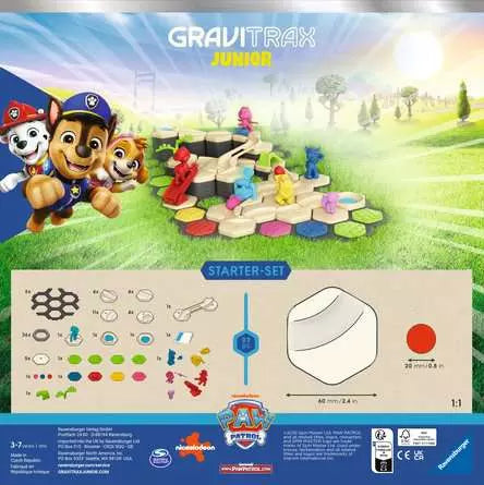 RAVENSBURGER GRAVITRAX JUNIOR PAW PATROL STARTER SET