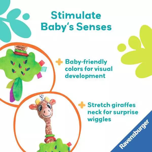 RAVENSBURGER PLAY PULL & WIGGLE: GIRAFFE