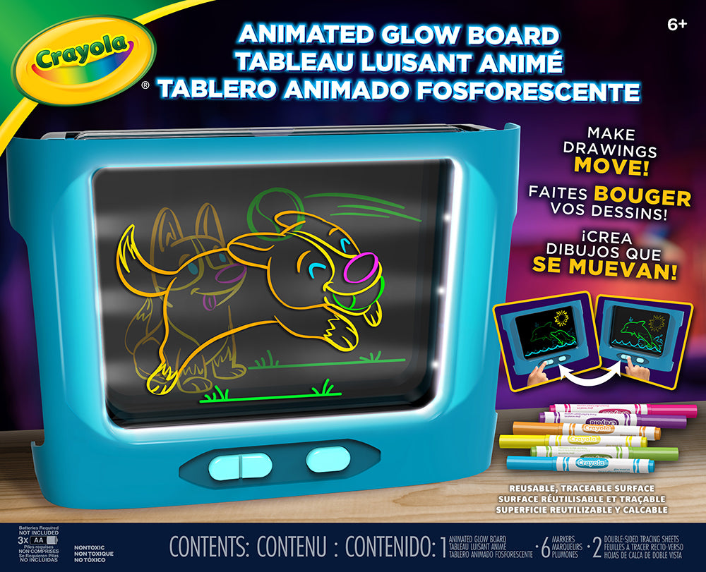 CRAYOLA ANIMATED GLOW BOARD