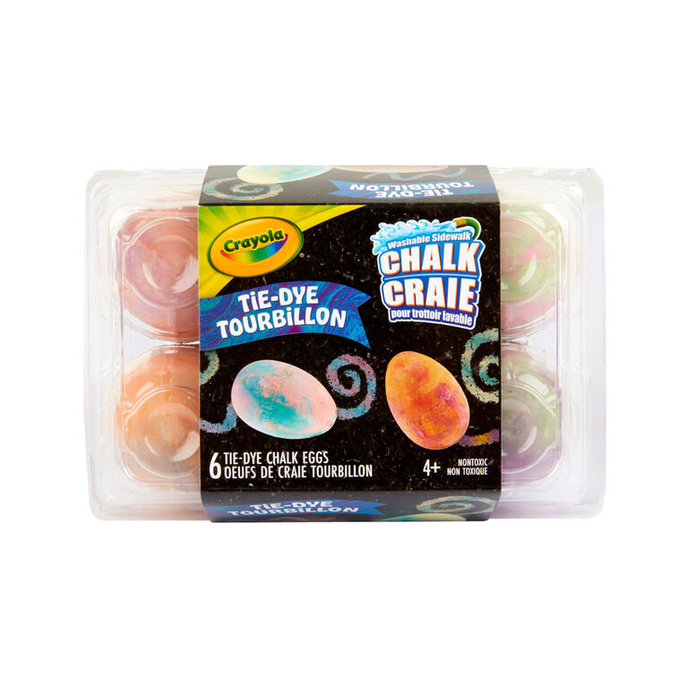 CRAYOLA TIE-DYE WASHABLE CHALK