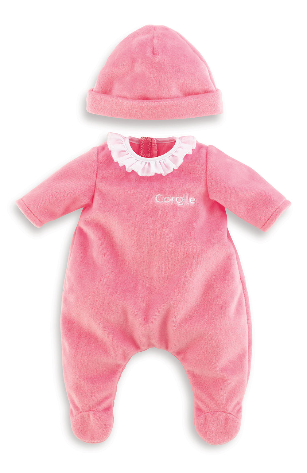 COROLLE 12" PAJAMAS WITH PINK HAT