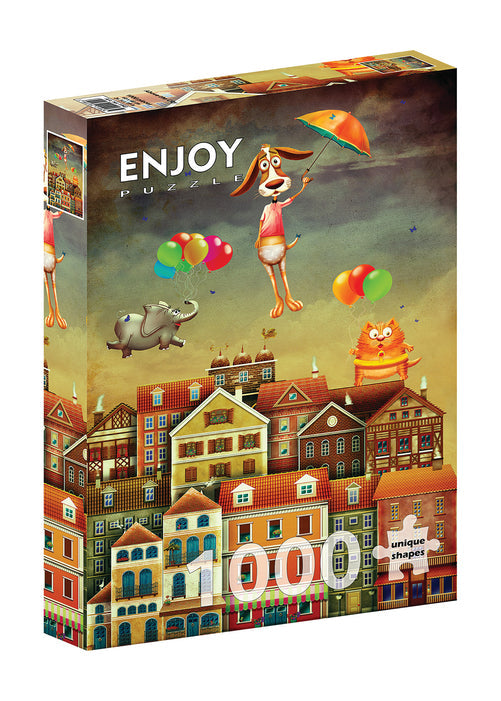 ENJOY 1000 PC ABOVE THE CITY